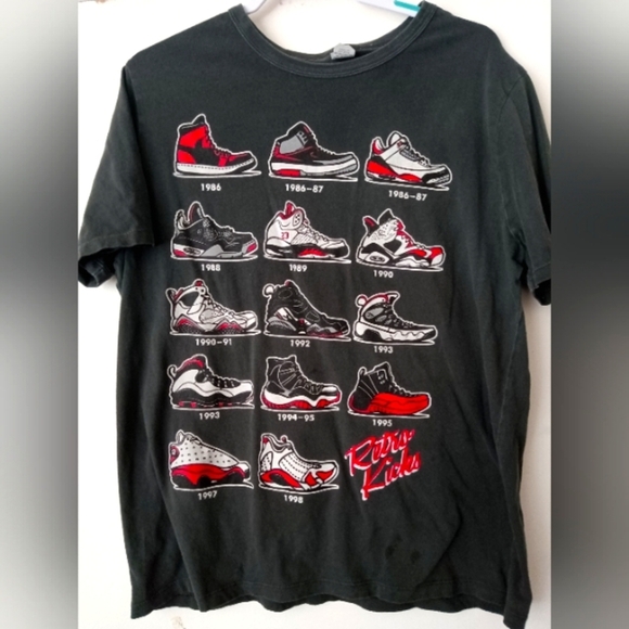 Retro Kicks Sneakers T - Dark Gray - Picture 1 of 1